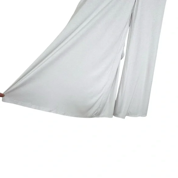 FREE PEOPLE FP BEACH Leigh Open Back One Piece Halter Wide Leg Jumpsuit Size XS - Picture 7 of 14